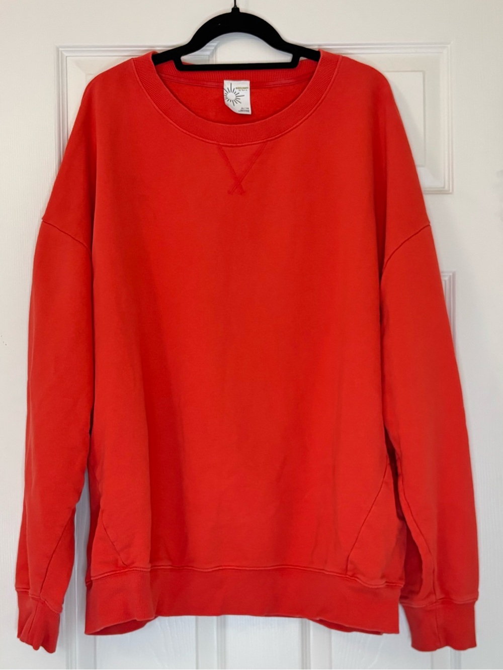 OFFLINE by Aerie Cotton Blend Cloud Fleece Oversized Crewneck Sweatshirt
